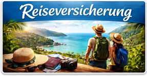 Reiserücktrittsversicherung - hier klicken und buchen